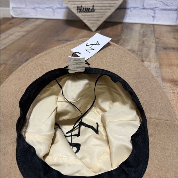 ASN THE HARPER Women’s Cowboy Style Floppy Hat Tan OSFM New With Tags packable